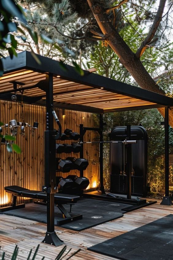 DIY Balance Board & Core Training Area