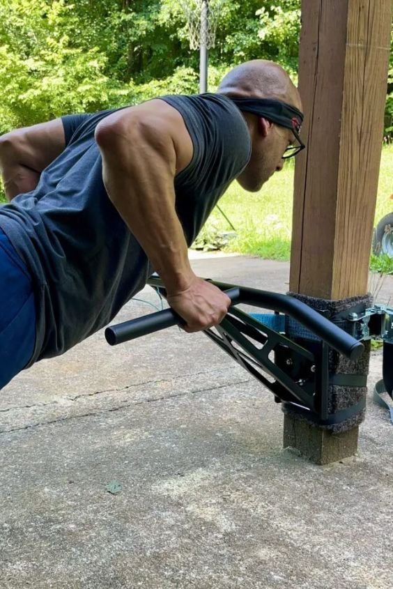 DIY Pull-Up and Dip Station