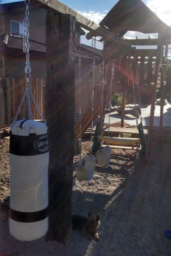 DIY Sandbag Training Station