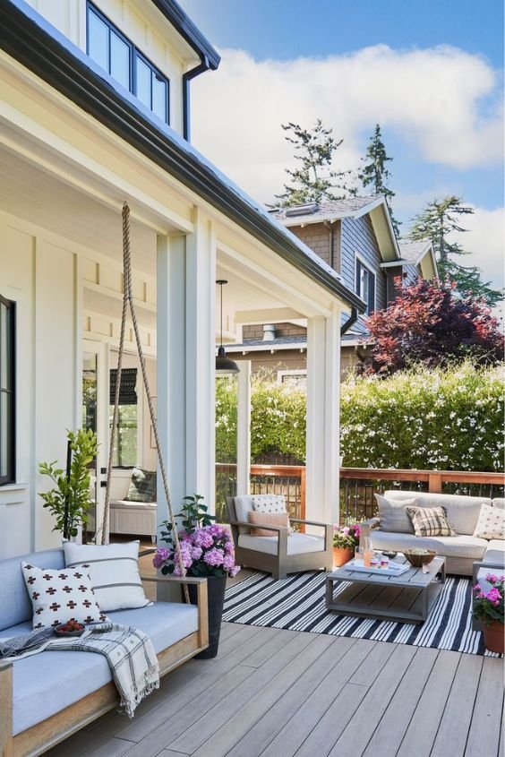 Cozy Outdoor Living Room