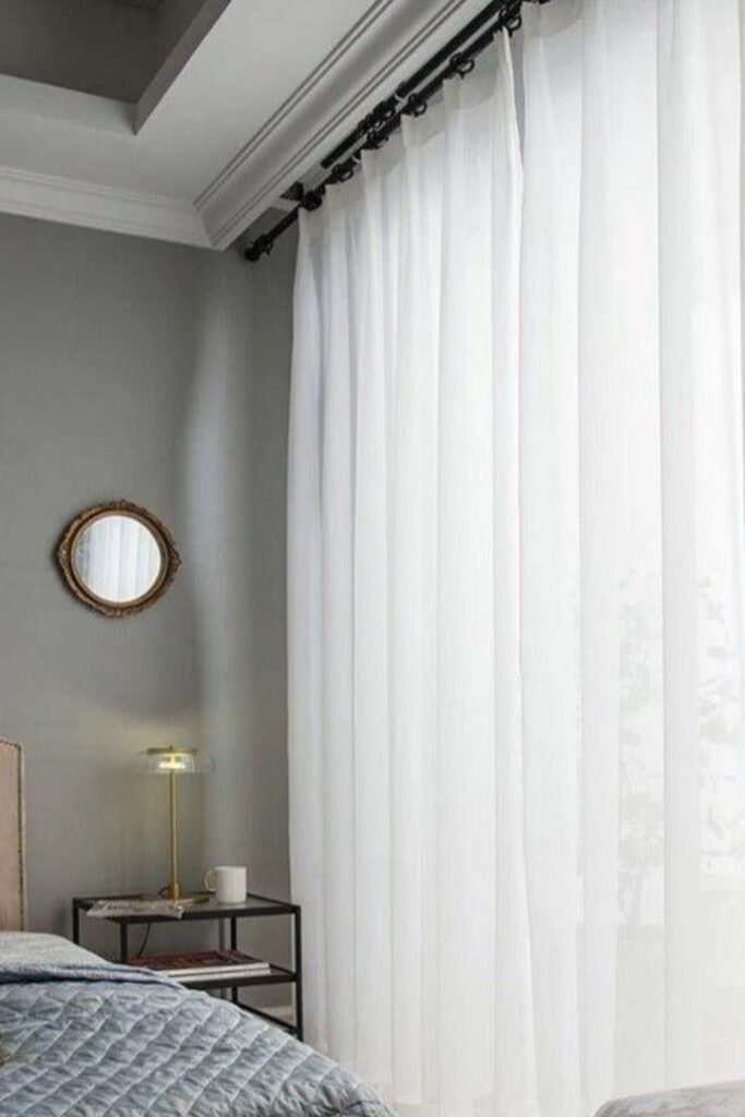 Hang Sheer Curtains