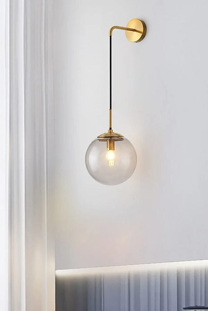 Hang a Space-Saving Sconce