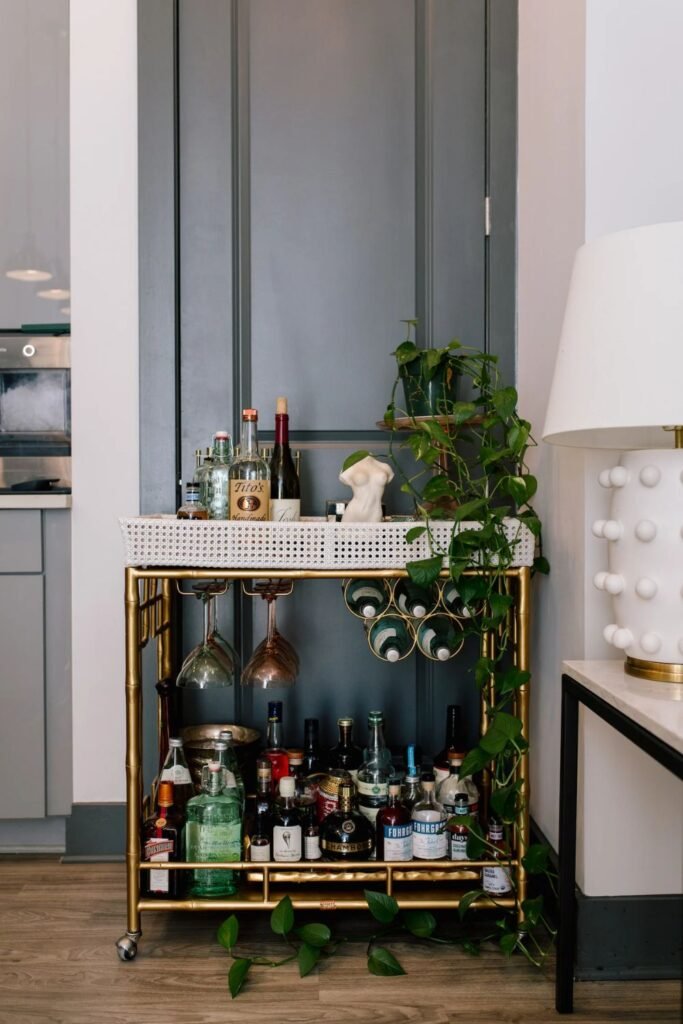 Set Up a Bar Cart