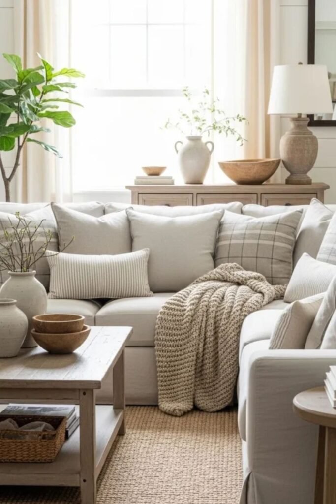 Slipcovered Sofas for Comfort