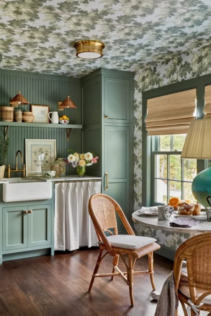 Wallpaper the Ceiling