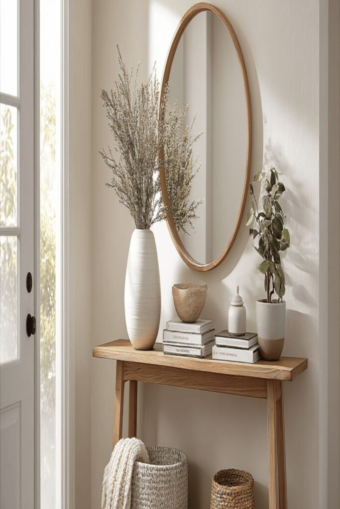 Add an Oversized Mirror for Light & Space