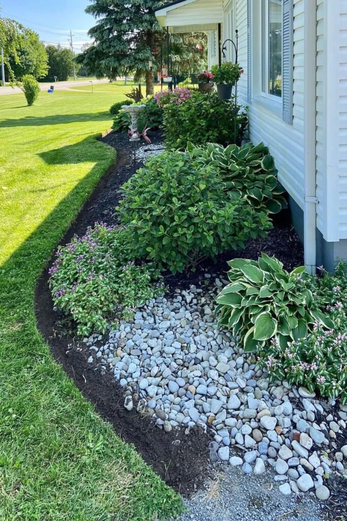 Create Defined Mulch Beds