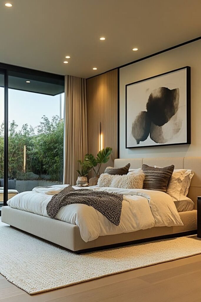 Create a Contemporary Bedroom Built for Rest