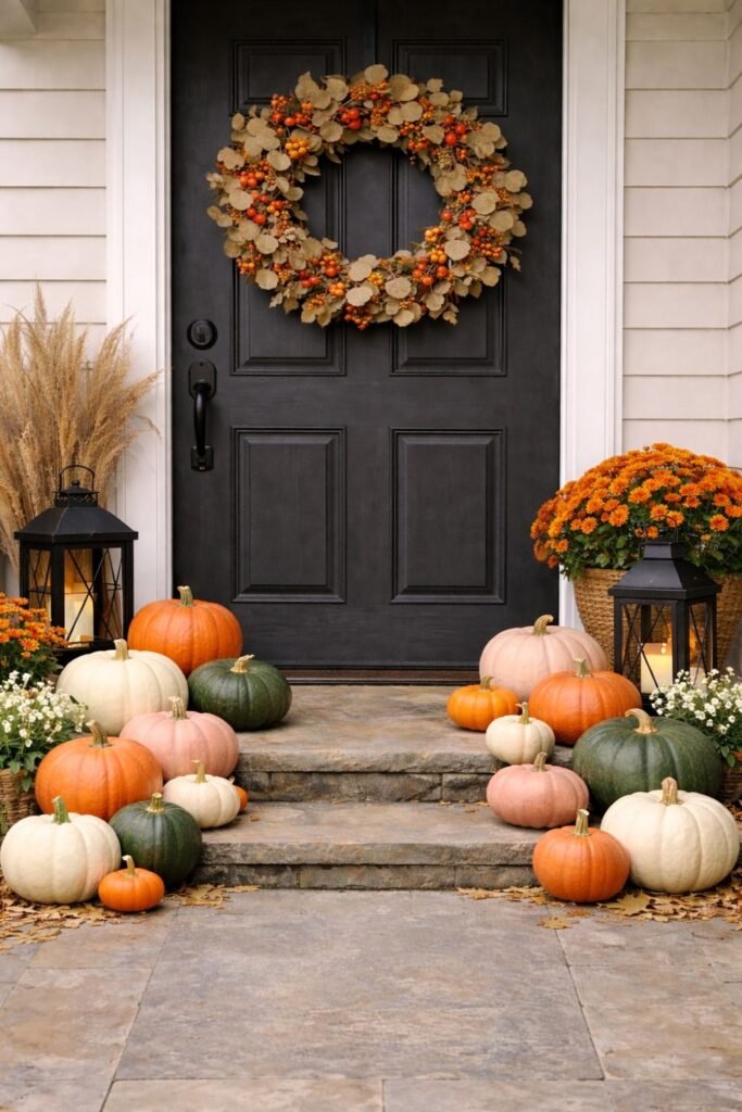 Create a Welcoming Fall Porch Display