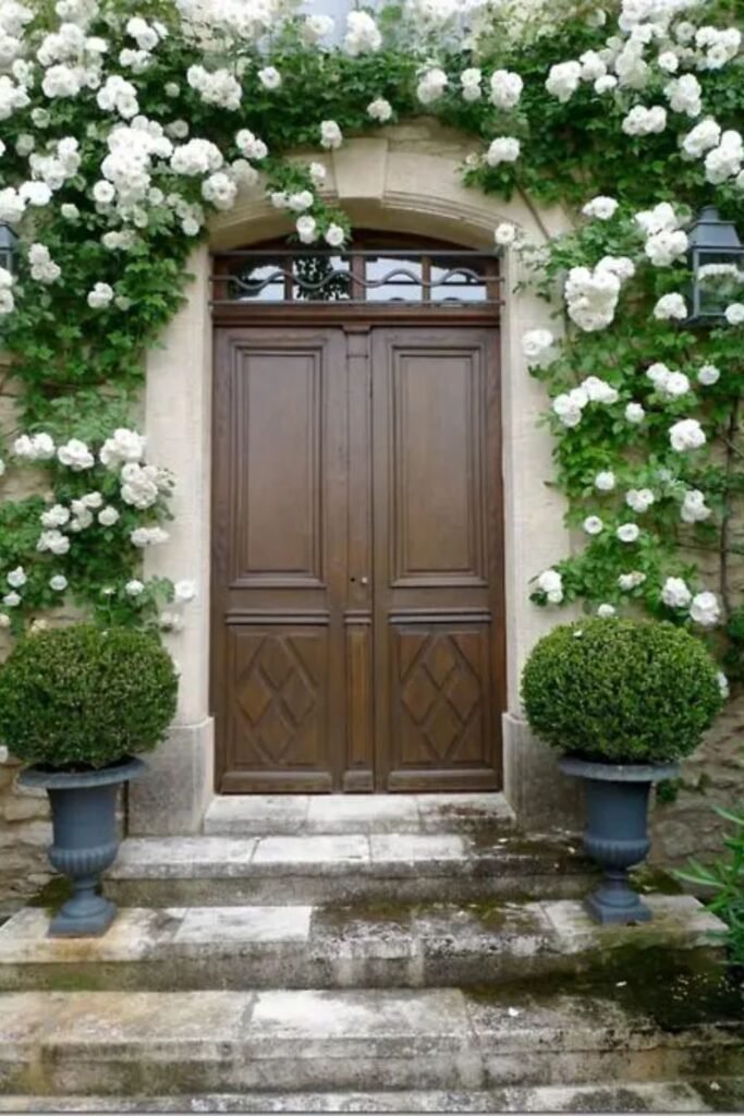 Frame Your Entry With Potted Plants