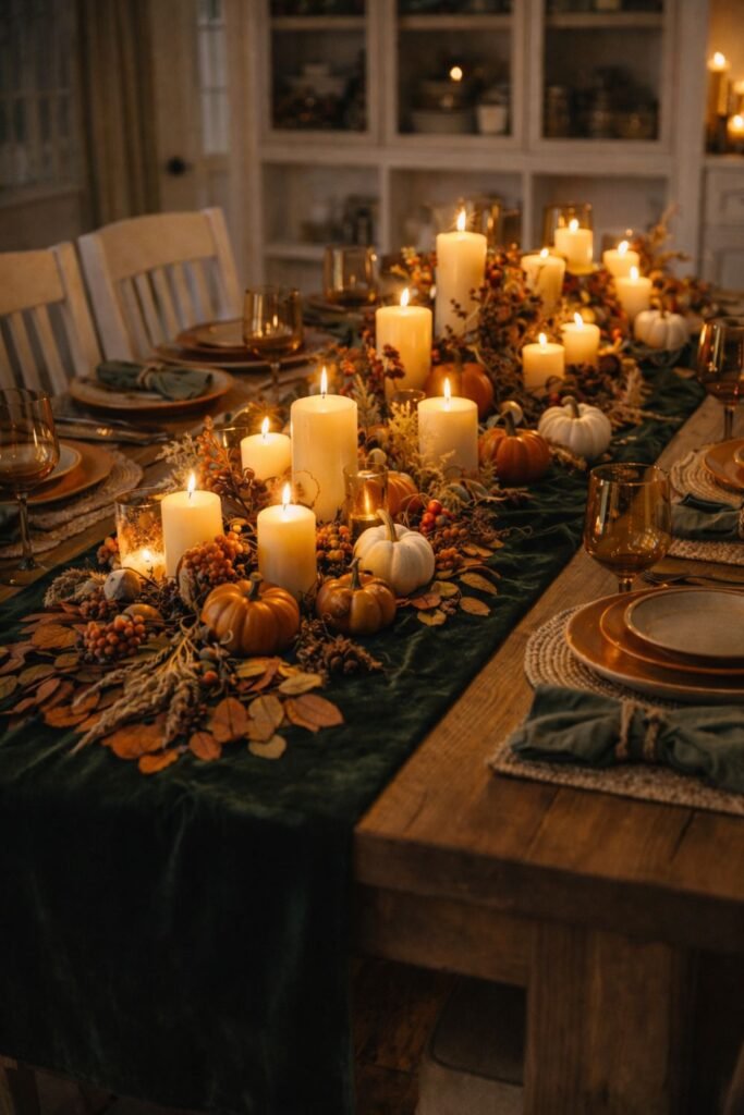 Set a Beautiful Autumn Dining Table