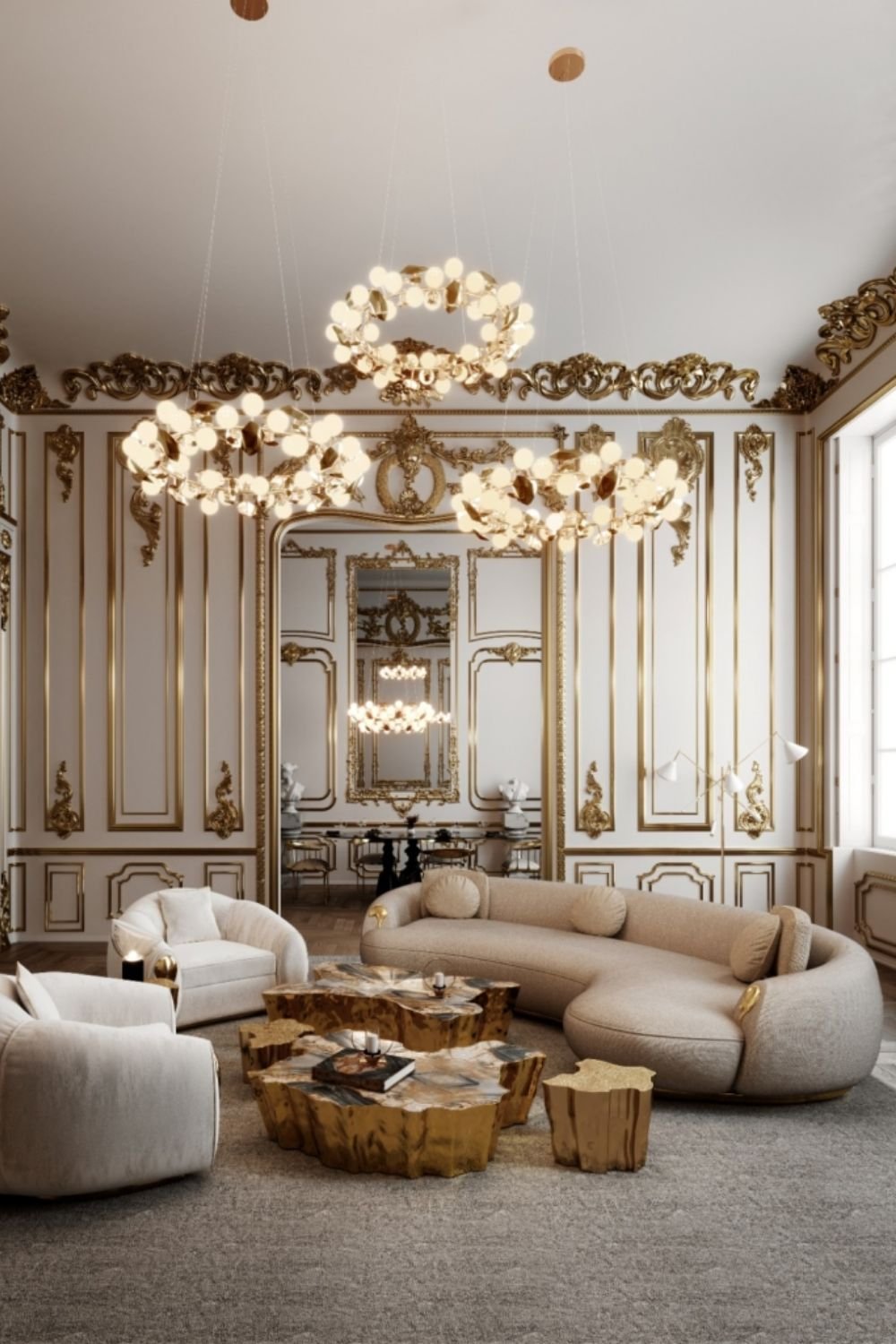 Soften the Room With Curved Furniture