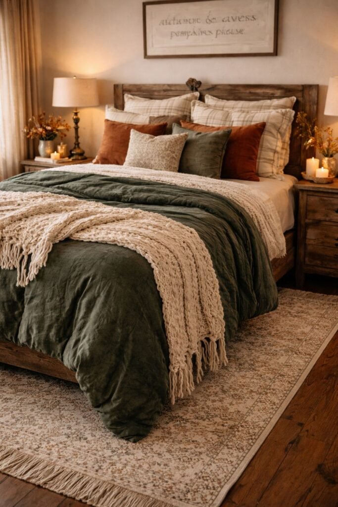 Transform Your Bedroom Into an Autumn Retreat