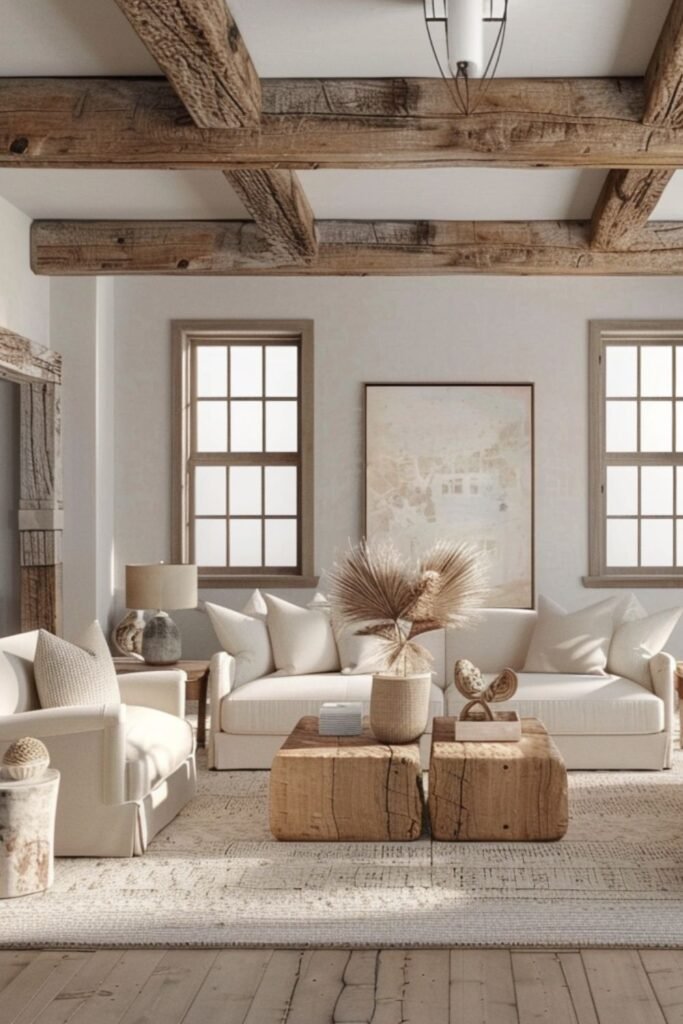 Warm Farmhouse Color Accents